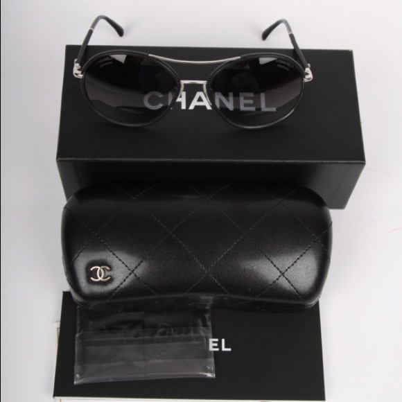 Hard to find authentic Chanel sunglasses main image 7